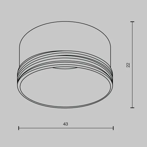 Комплектующие для светильника Technical RingS-5-W  фото 3